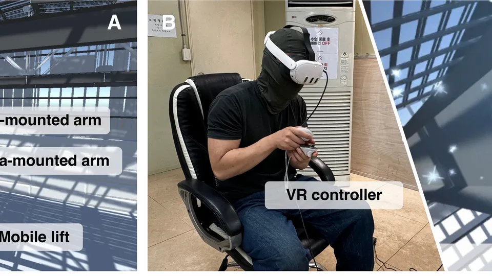 Virtual-reality robotic welding teleoperation study